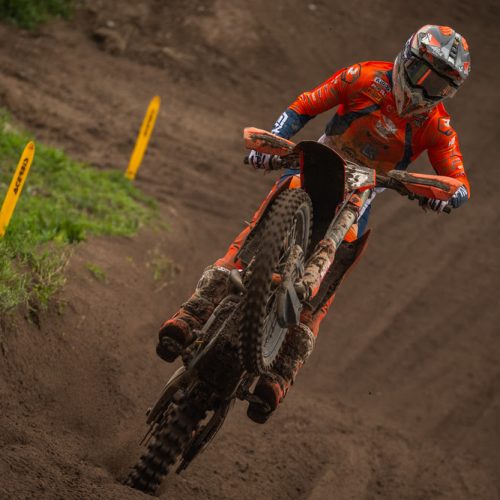 Jens Walvoort pakt top tien plaats in Grand Prix MX2 in Finland